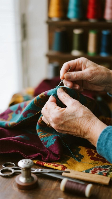 Needle Work Free Traditional Needlework Art Image - Embroidery, Needlework ...