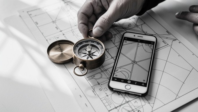 Free Navigation Then Now Image - Navigation, Compass, Smartphone ...