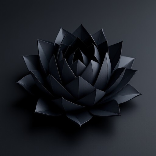 Free Dark Origami Lotus Image - Origami, Lotus, Flower | Download at ...