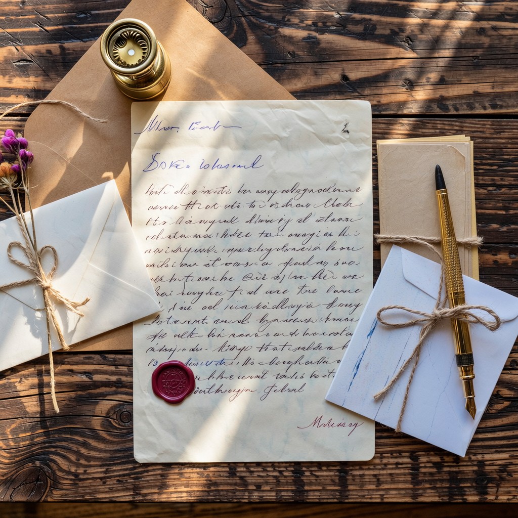 Free Vintage letter writing Image - Letter, Correspondence, Vintage ...