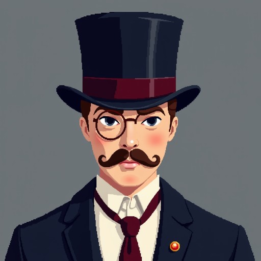 Free Distinguished Pixel Gentleman Image - Gentleman, Aristocrat, Pixel ...