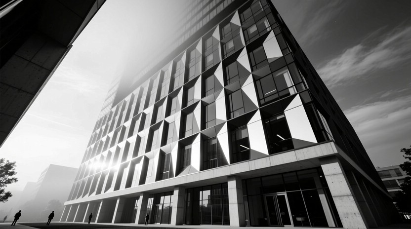 Download Geometric Glass Architecture Image - Architecture, Geometric ...