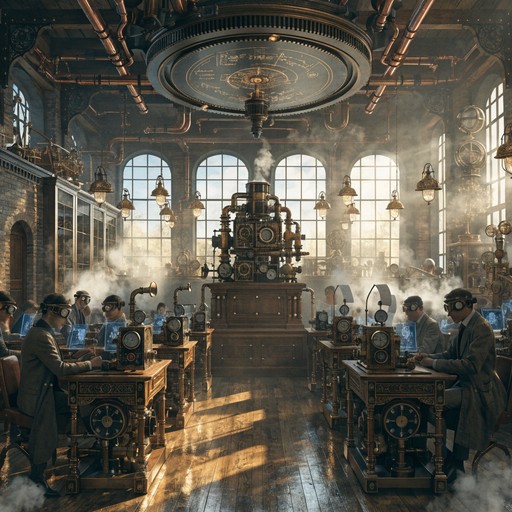 Free Steampunk Learning Hall Image - Steampunk, Victorian, Classroom ...