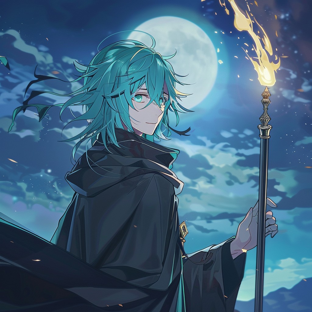 Mogee Magic Free Mystical Moonlight Mage Photo - Mage, Moon, Magical | Download at ...