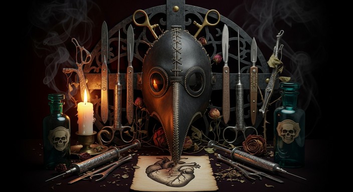 Gothic Injuries Free Dark Medical Art Image - Gothic, Dark, Medical | Download at StockCake