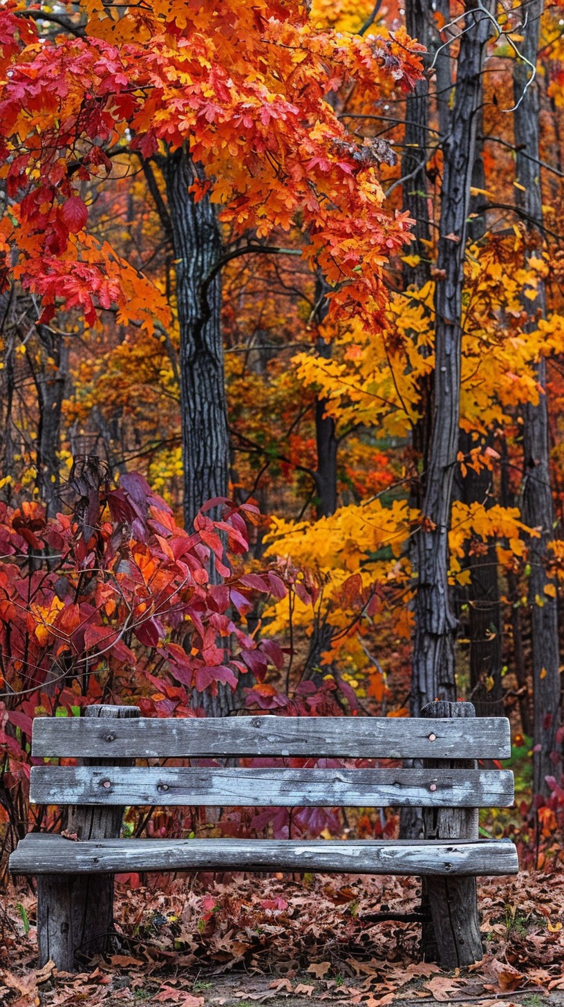 Fall Sessions Bench Free Autumn Bench Solitude Image - Autumn, Bench, Foliage | Download at ...