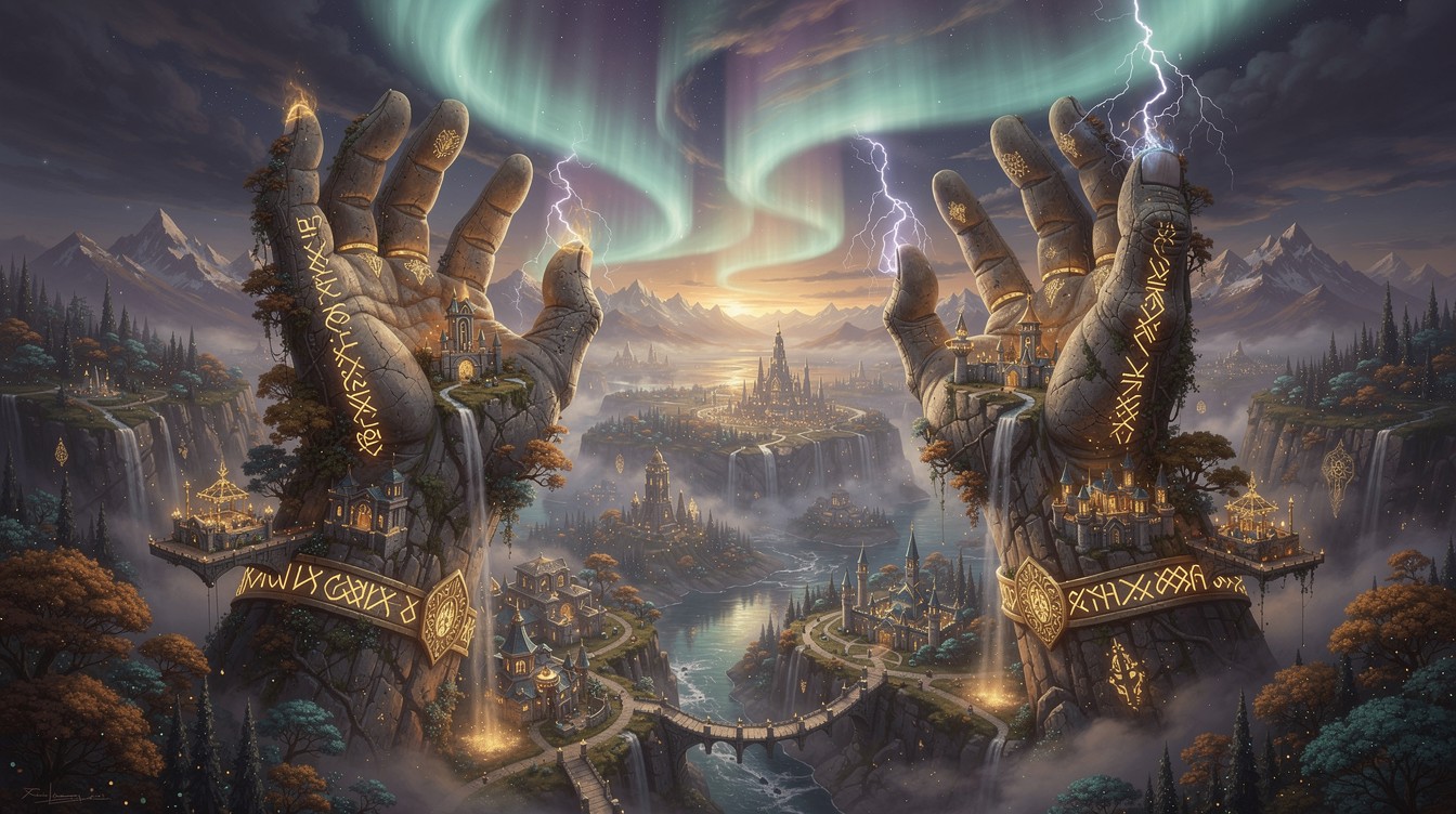 Titan Hand Rising Event Free Titan Hands Rising Image - Fantasy, Landscape, Hands | Download at ...