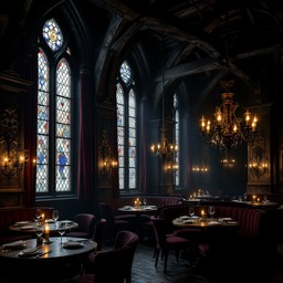 Free Gothic Dining Romance Image - Gothic, Medieval, Chandelier ...