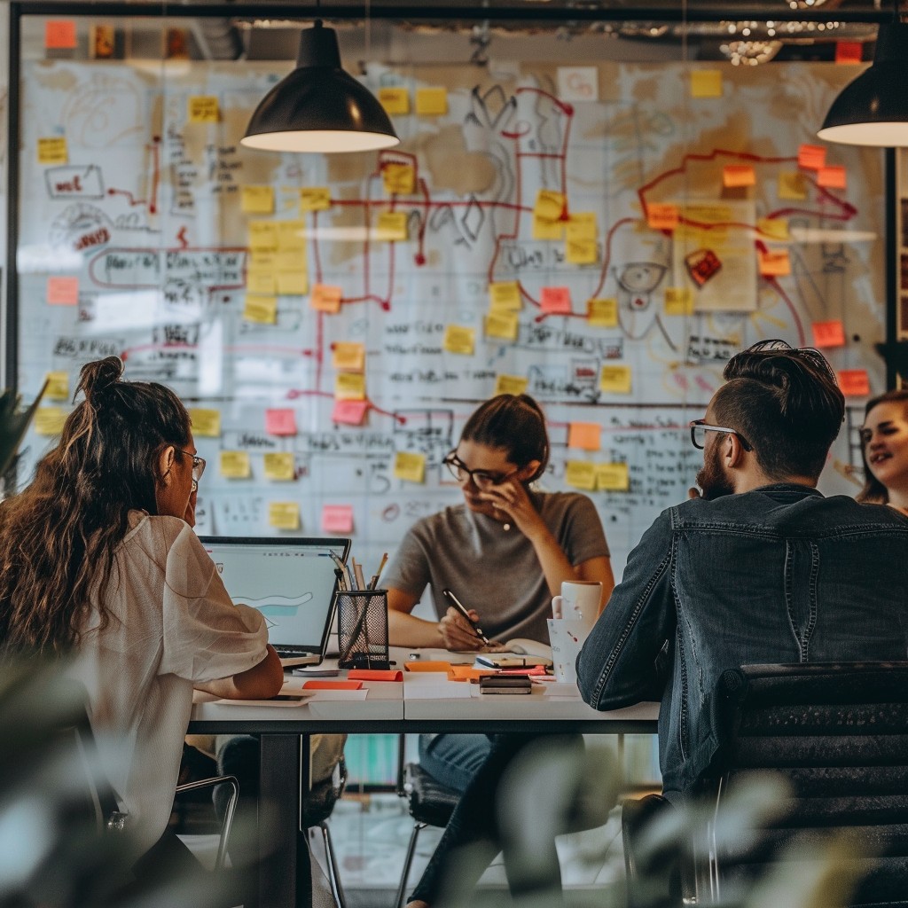 Free Collaborative team meeting Photo - Teamwork, Collaboration, Office ...