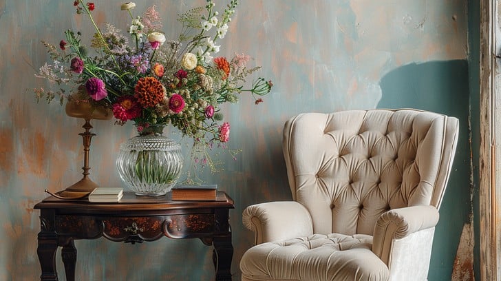 Illustration of Textured Decor Antiquated Ambiance