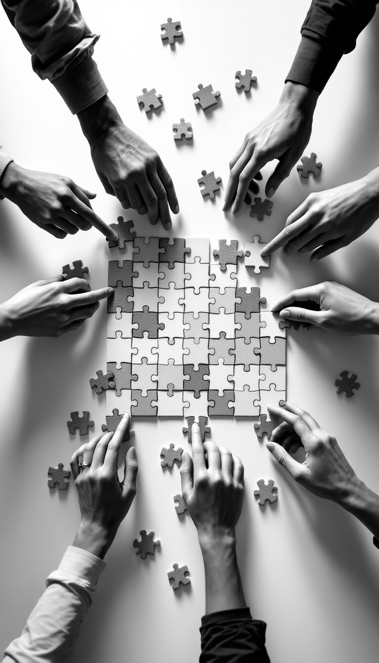 Free Together We Complete Image - Teamwork, Collaboration, Puzzle ...