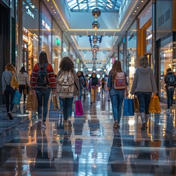 Free Shoppers in Mall Image - Shopping, Mall, Shoppers | Download at ...