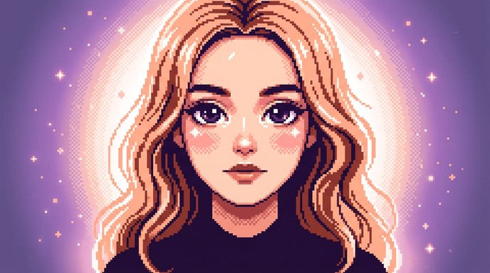 Free Ethereal Pixel Portrait Image - Pixel, Art, Portrait | Download at ...