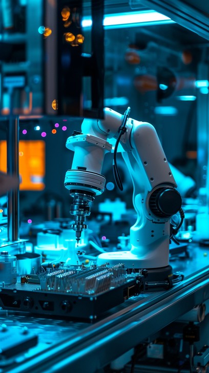 Free Automated Robotic Arm Image - Robotic, Arm, Manufacturing ...