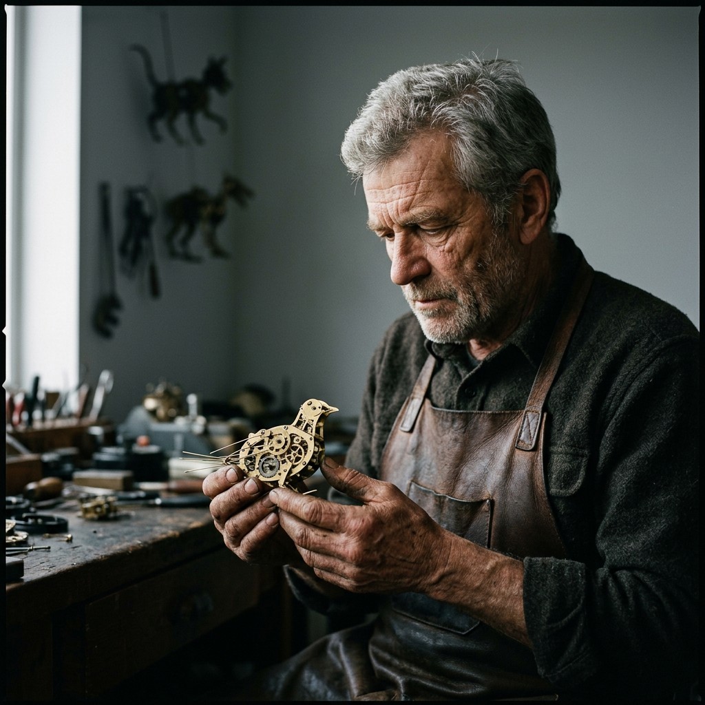 Free Clockwork Bird Maker Image - Artisan, Craftsman, Clockwork ...