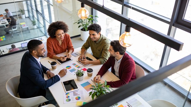 Free Collaborative Office Meeting Image - Teamwork, Collaboration ...