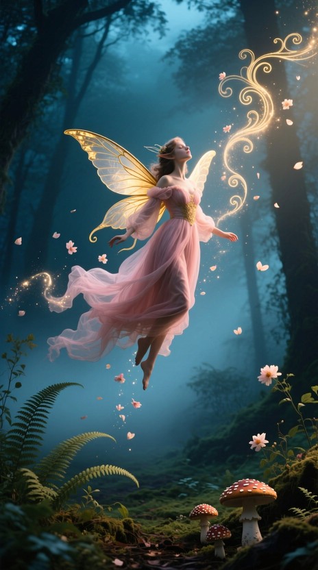 Free Enchanted Forest Fairy Image - Fairy, Forest, Magical | Download ...