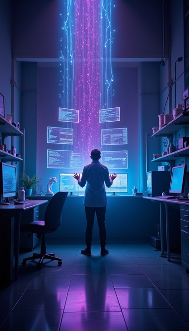 Free Future Science Pioneer Image - Cyberpunk, Scientist, Laboratory ...