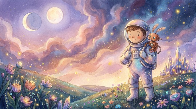 Free Starlight Explorer Adventure Image - Space, Explorer, Child ...