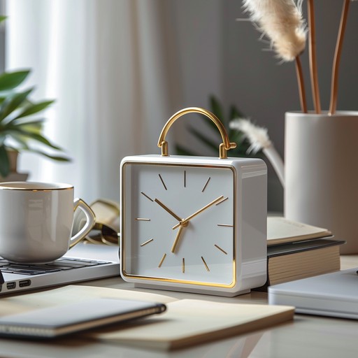 Time Clock Computer Stand Free Time Management Setup Image - Clock, Desk, Laptop | Download at ...