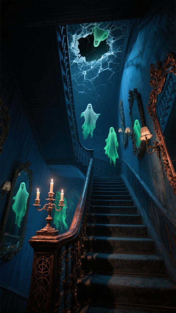 Free Ghostly Staircase Apparitions Image - Ghostly, Apparition ...