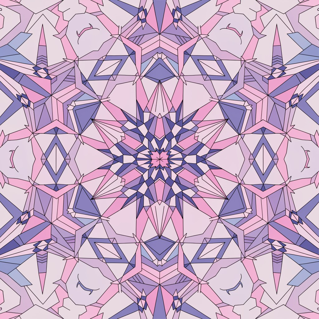 Pattern Design Anime Free Crystalline Anime Pattern Image - Geometric, Pattern, Tessellation ...