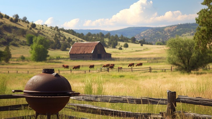 Free Rustic Ranch Scene Image | Download at StockCake