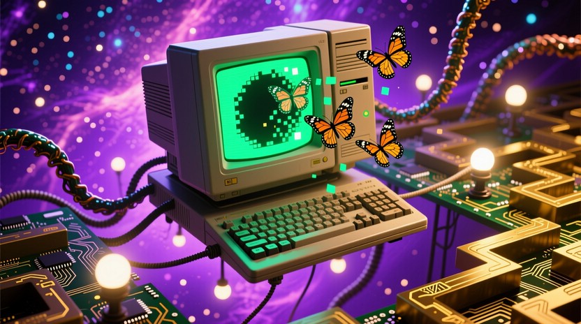 Free Retro Digital Dreamscape Image - Retro, Computer, Surreal ...