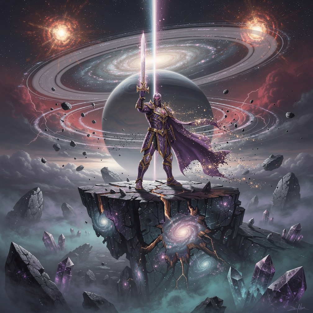 Free Cosmic Warrior Rising Image - Warrior, Cosmic, Space | Download at ...