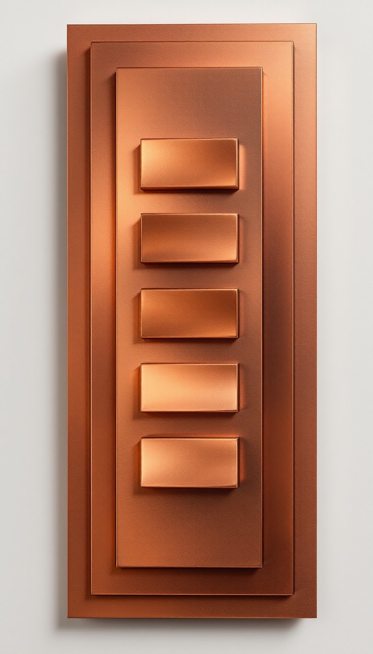 Free Copper Geometric Panels Image - Copper, Geometric, Minimal ...