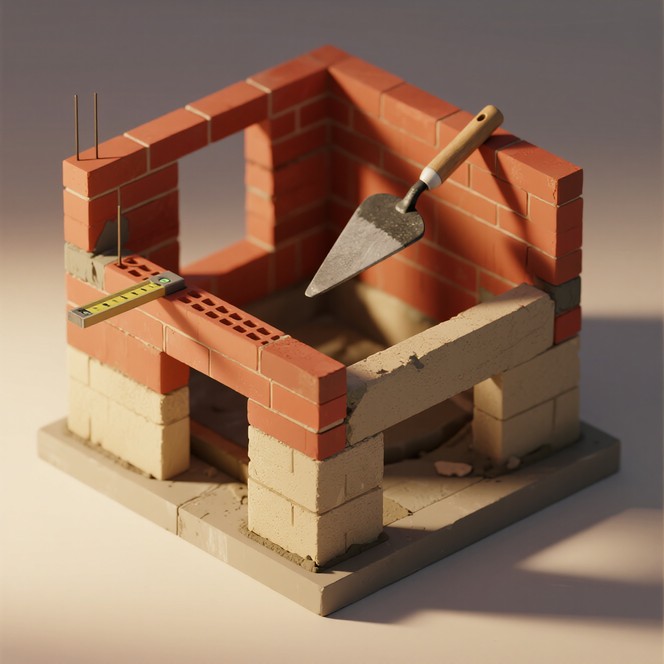 Free Brick Corner Construction Photo - Brick, Masonry, Construction ...