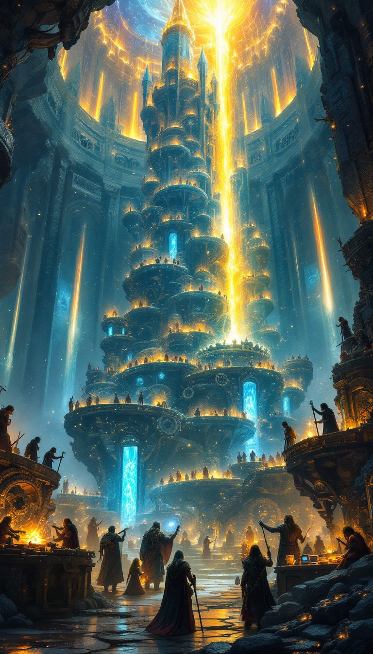 Free Celestial Forge Cathedral Image - Fantasy, Forge, Cathedral ...