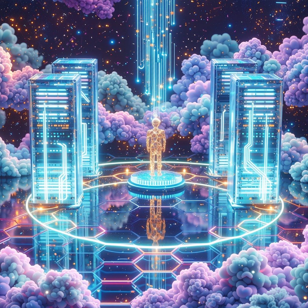 Magic Technology Concept Free Technology Meets Magic Image - Technology, Fantasy, Surreal ...
