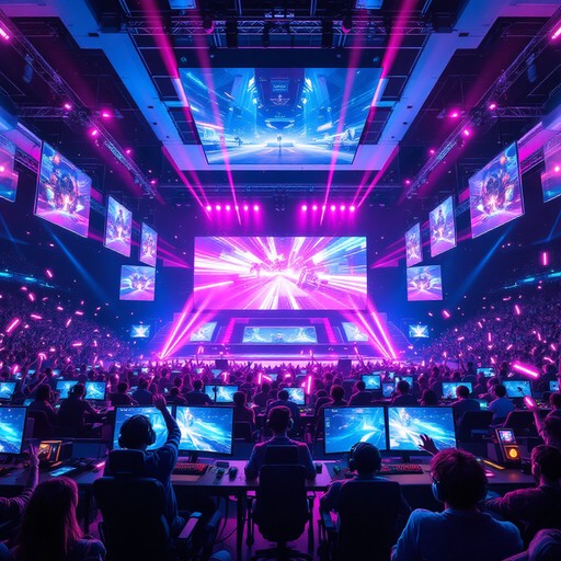 Free Epic Gaming Arena Image - Esports, Gaming, Cyberpunk | Download at ...