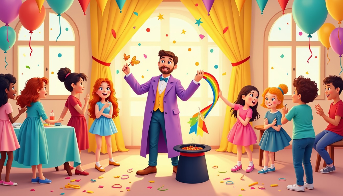 Free Magical Party Wonder Image - Magician, Children, Party | Download ...