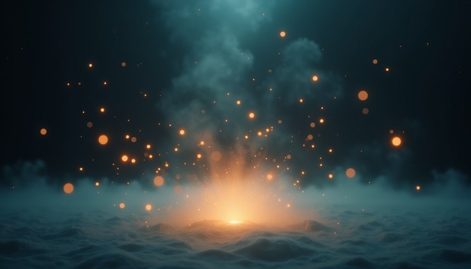 Free Ethereal Amber Glow Image - Luminous, Particles, Bokeh | Download ...