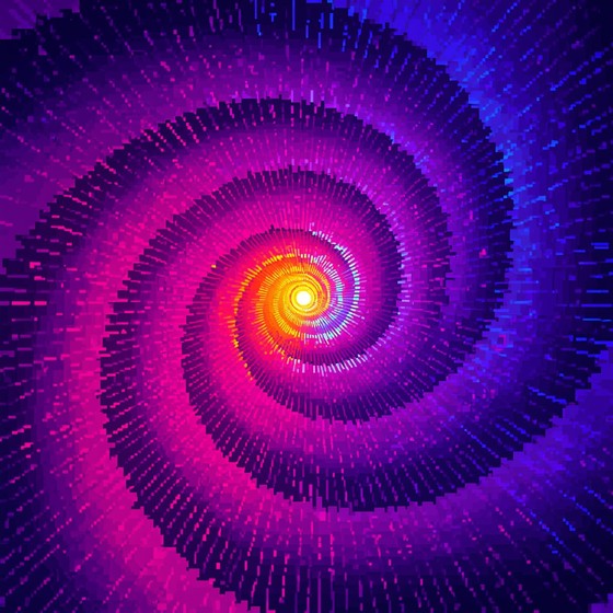 Free Hypnotic Pixel Spiral Image - Spiral, Vortex, Pixel | Download at ...
