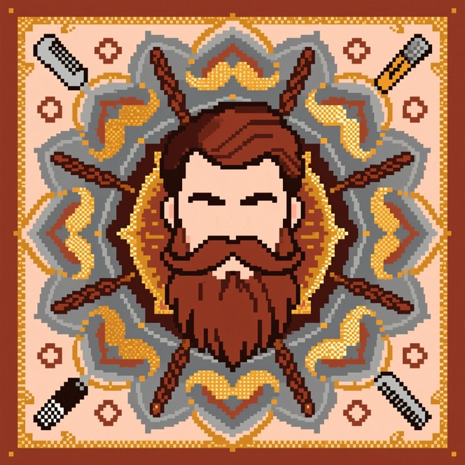 Free Ornate Bearded Dwarf Image - Dwarf, Pixel, Beard | Download at ...