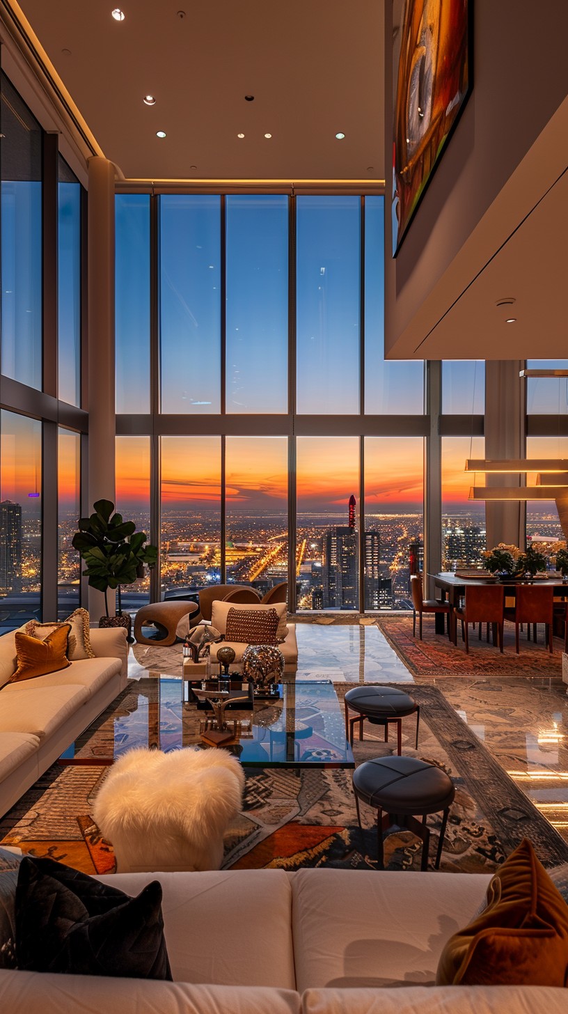 Download Luxurious City View Image - Luxury, Interior, Cityscape ...