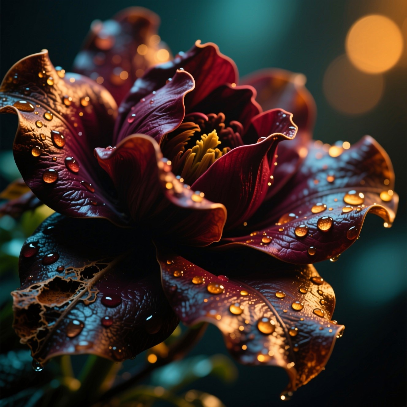 Dramatic Floweers Free Dramatic Floral Beauty Photo - Flower, Burgundy, Botanical ...