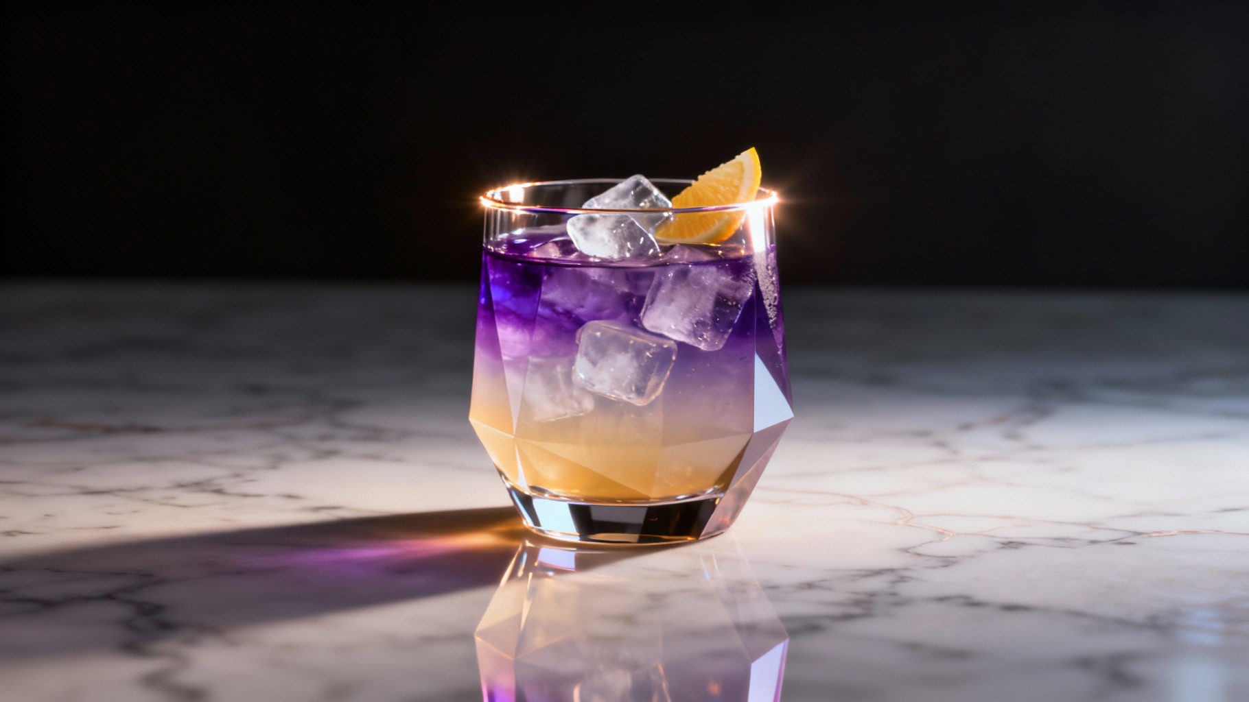 Free Layered Purple Mocktail Image - Mocktail, Purple, Gradient ...