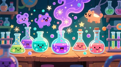 Free Magical Potion Laboratory Image - Potions, Magic, Laboratory ...