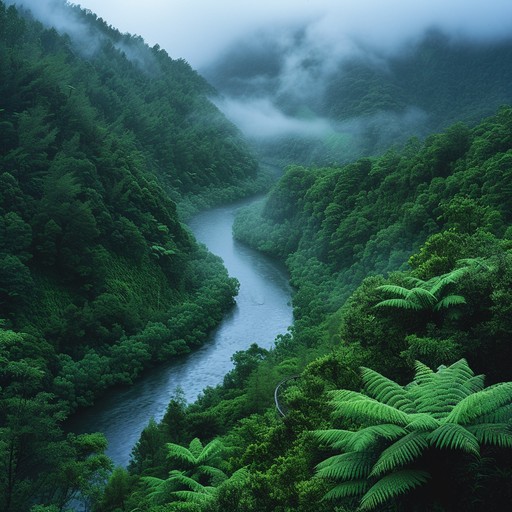 Moist Rivers Free Misty River Bend Image - River, Mist, Forest | Download at StockCake