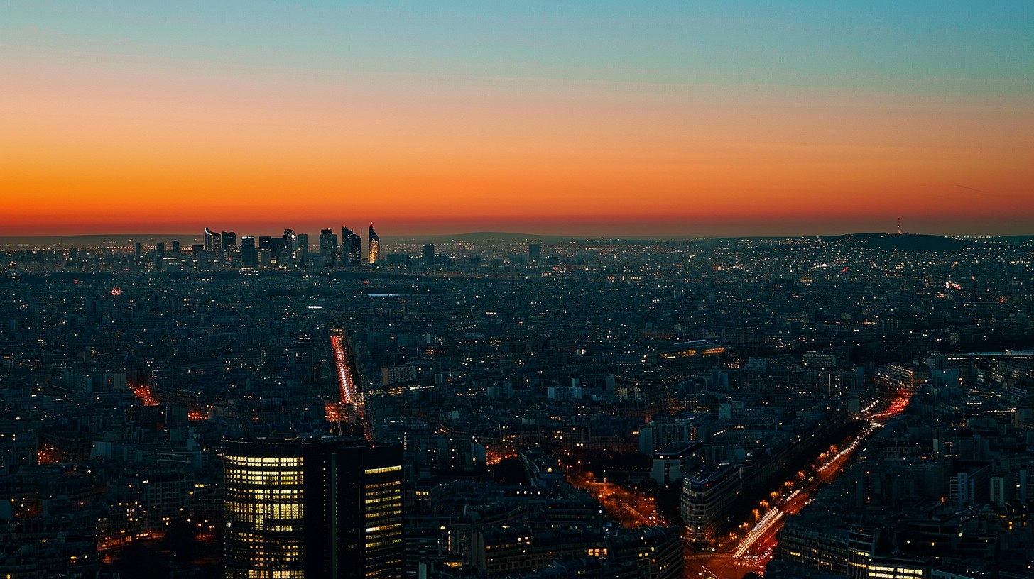 Free Sunset City Skyline Image - Sunset, Skyline, Cityscape | Download ...