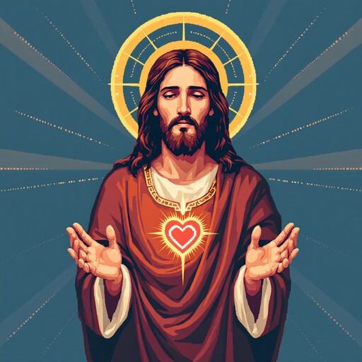 Free Divine Pixel Blessing Image - Jesus, Christ, Religious | Download ...