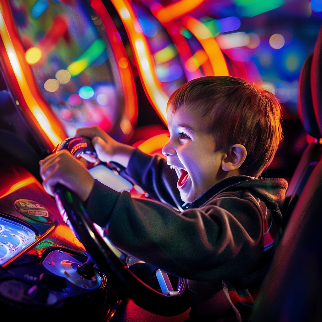 Free Excited arcade gaming Image - Arcade, Excitement, Child | Download ...