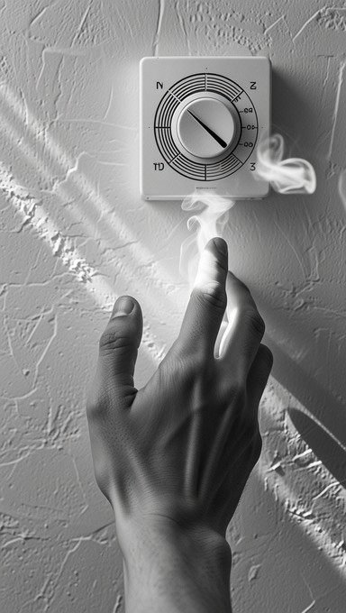Free Adjusting Temperature Control Image - Thermostat, Hand ...