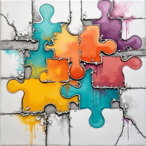 Free Colorful Puzzle Harmony Image - Puzzle, Abstract, Geometric ...
