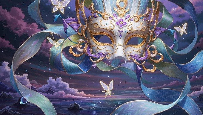 Free Magical Mask Transformation Image - Mask, Venetian, Magical ...