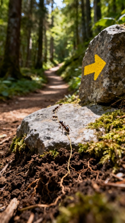 Follow Forest Free Nature Follows Direction Photo - Forest, Trail, Ants | Download at ...